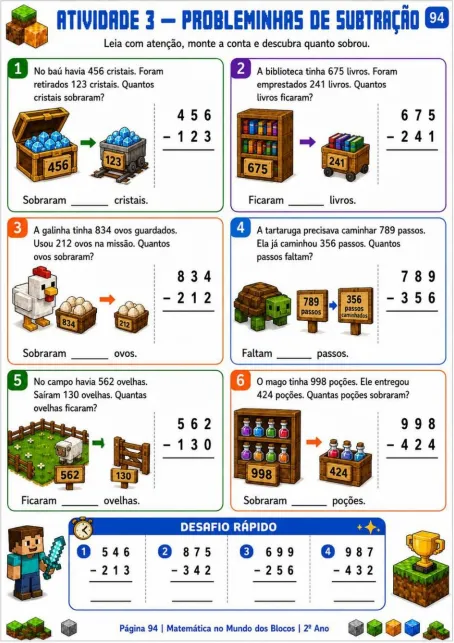 Exercício do segundo ano
